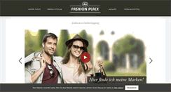 Desktop Screenshot of a6-fashionplace.de